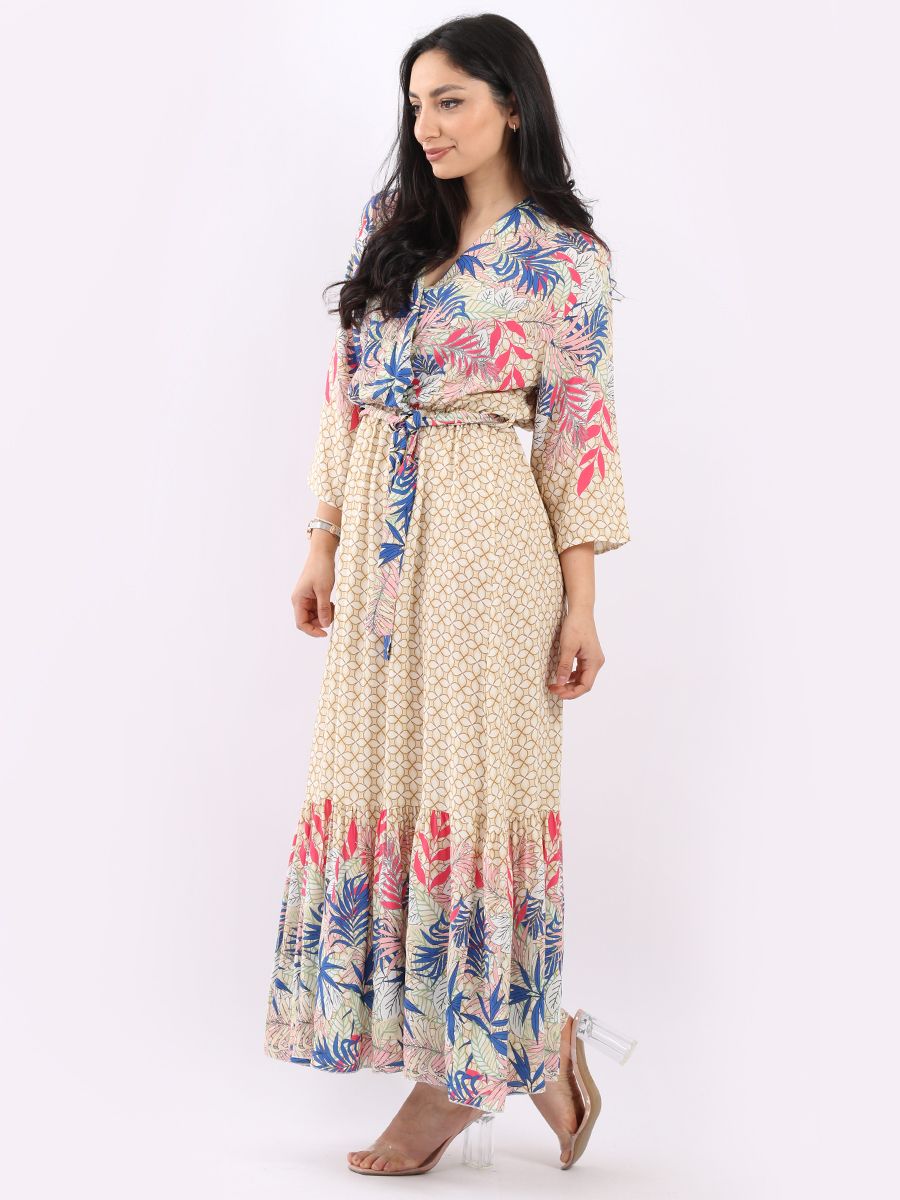 Summer boho long sales maxi dress