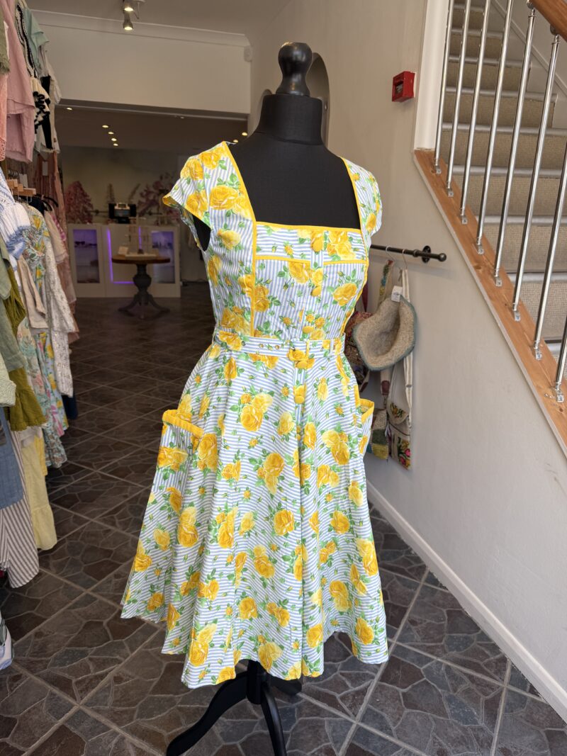 Kelcey Floral Vintage Dress - Image 3